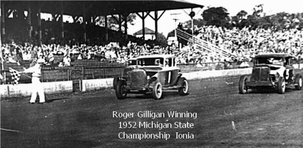 I-96 Speedway - ROGER GILLIGAN WINNING IONIA FROM JERRY